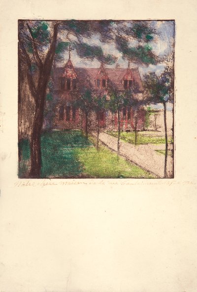 Our Dear House on Rue Caulaincourt by Alfredo Müller